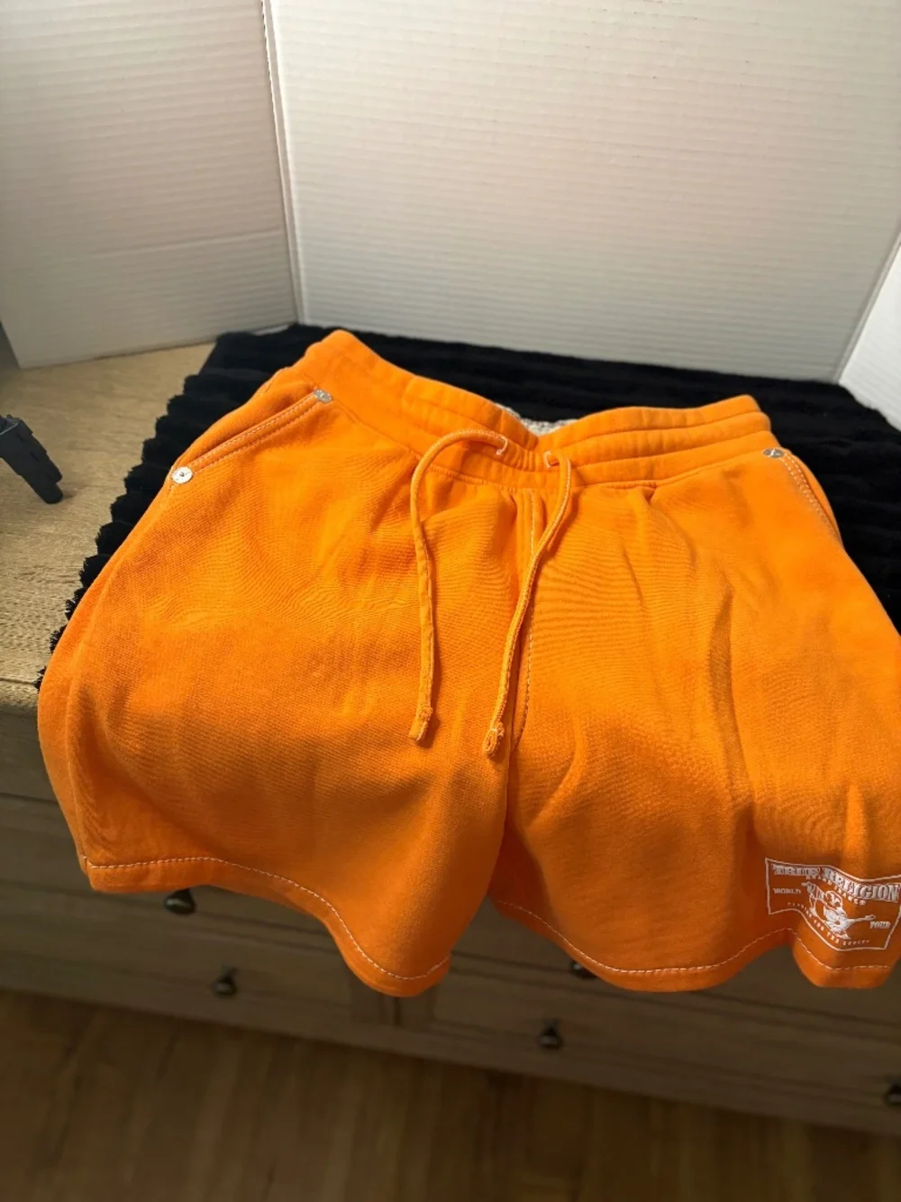 BIG T Zip Hoodie Short Set- Size M